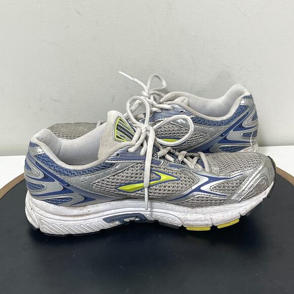 Brooks Silver and Blue Athletic Shoes - Picture 10 of 14